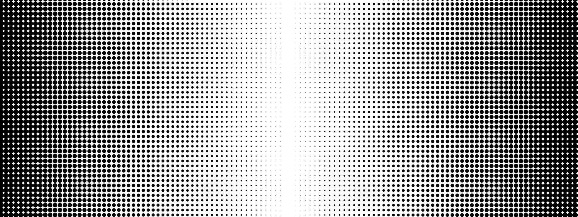 half tone background black dots texture pattern vector