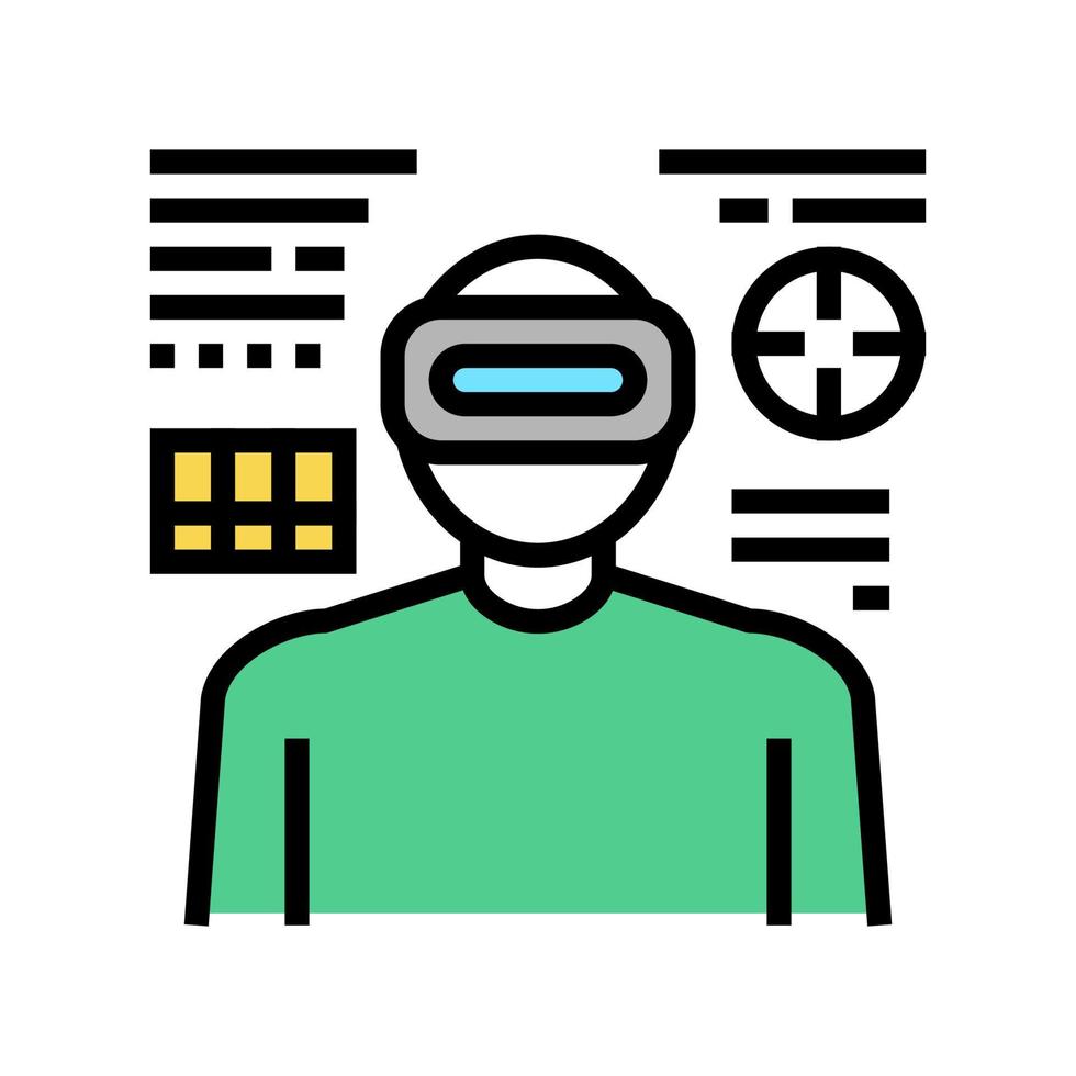 army of future color icon vector illustration