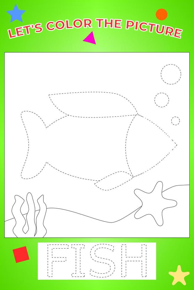 coloring pictures of animals. Perfect for children's activity books. vector