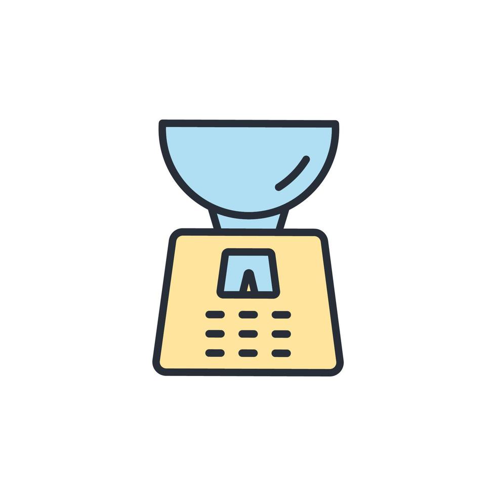 scales icons  symbol vector elements for infographic web