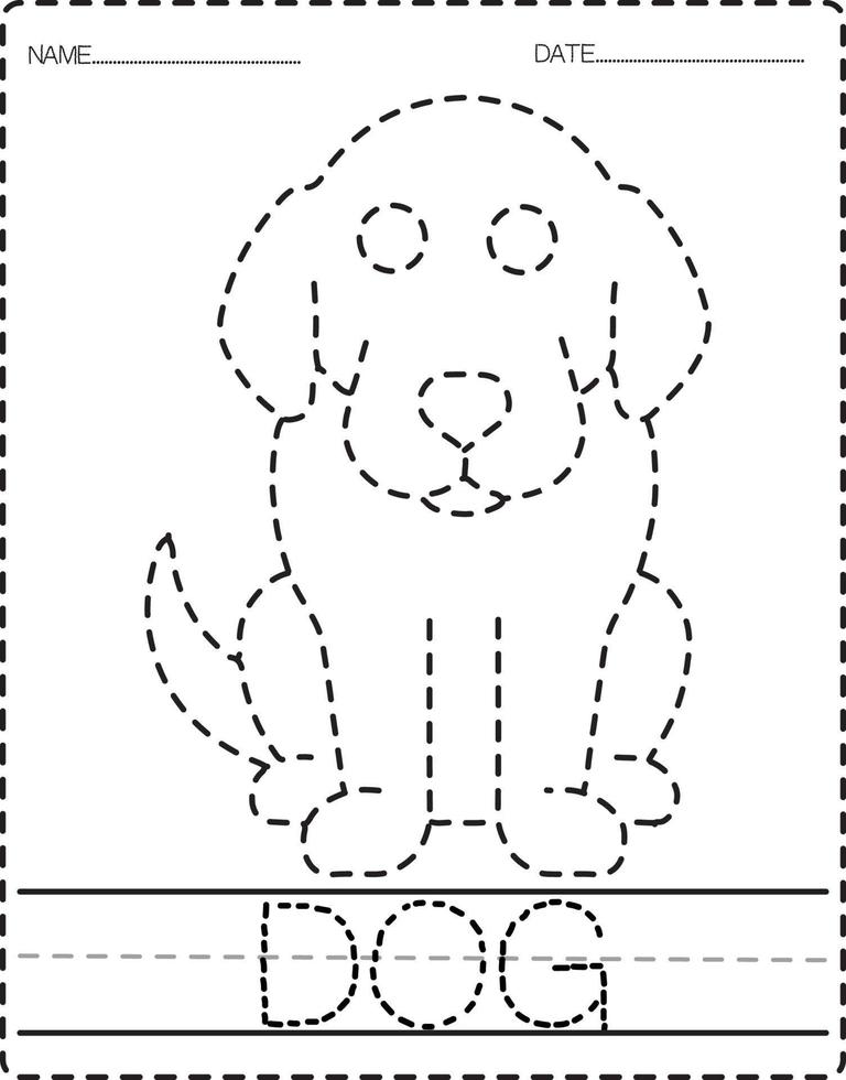 Preschool Worksheets Family Pets