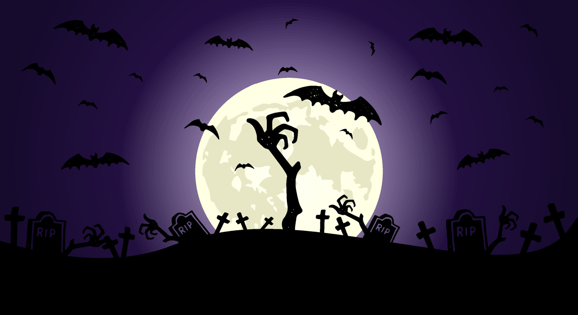 Scary Halloween Background Vector Art, Icons, and Graphics for Free Download
