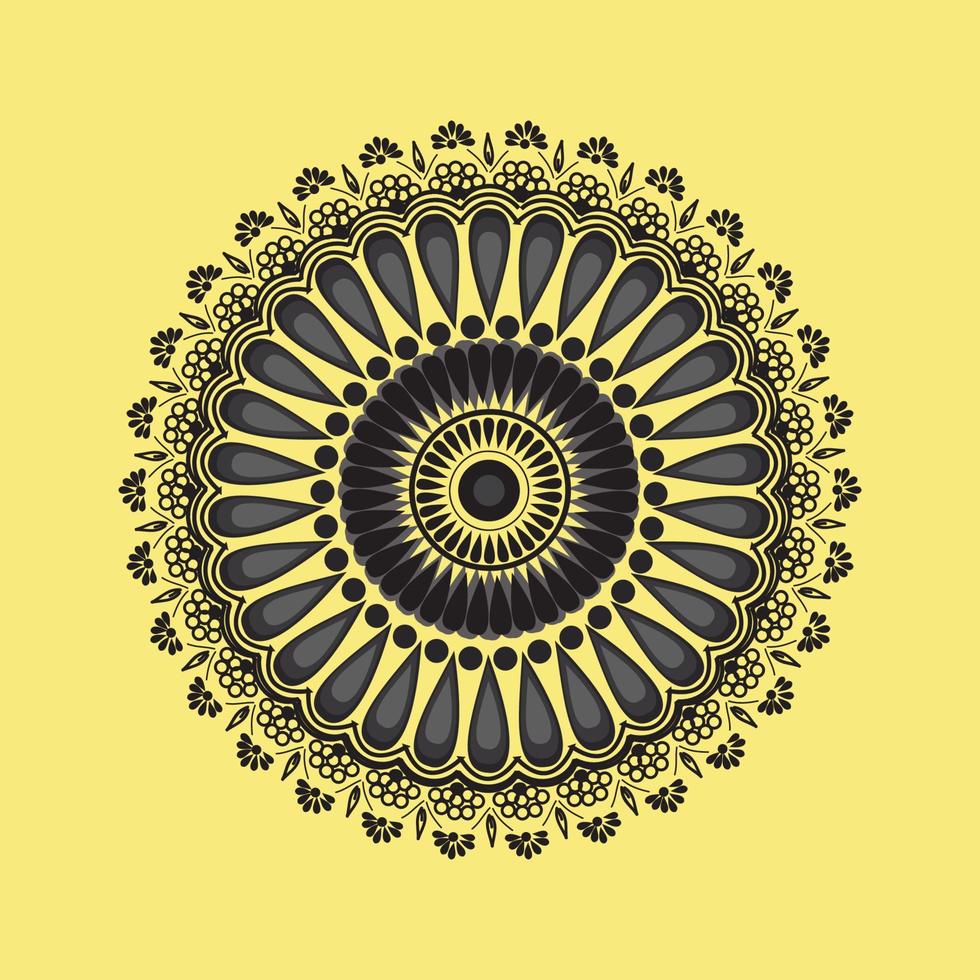 This is a Mandala Design vector