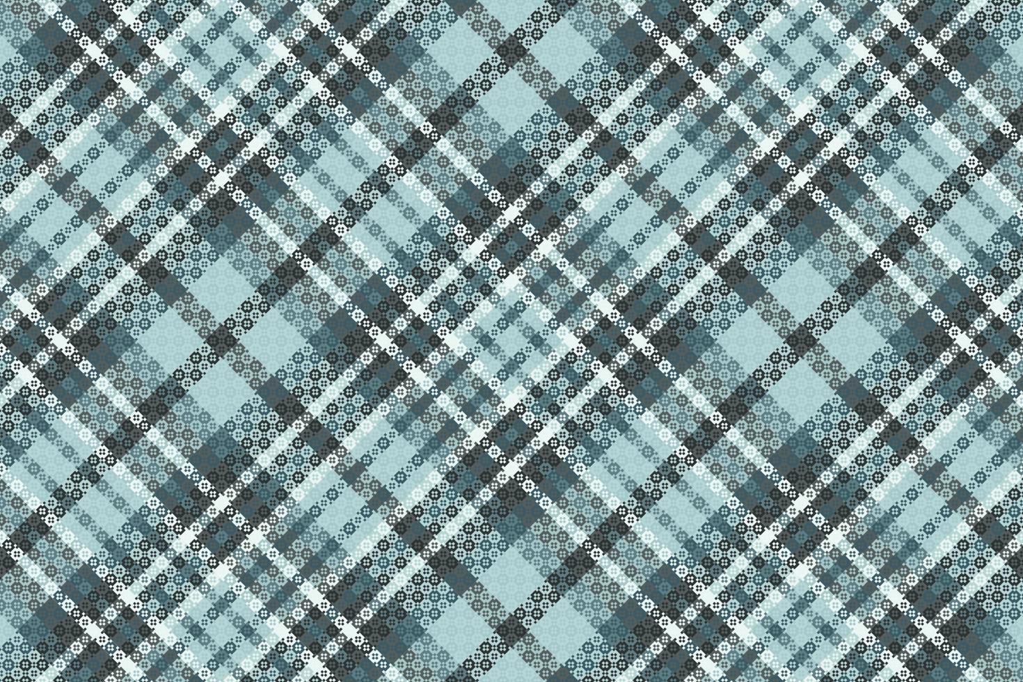 Tartan or plaid night color pattern. vector