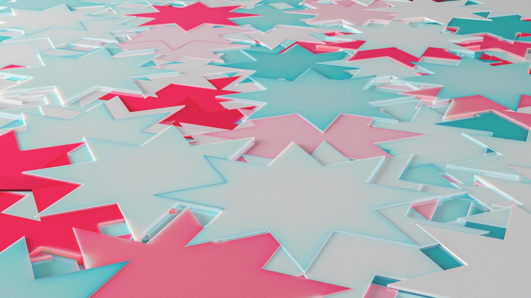 3D Background Abstract 8 Point Star pattern texture photo