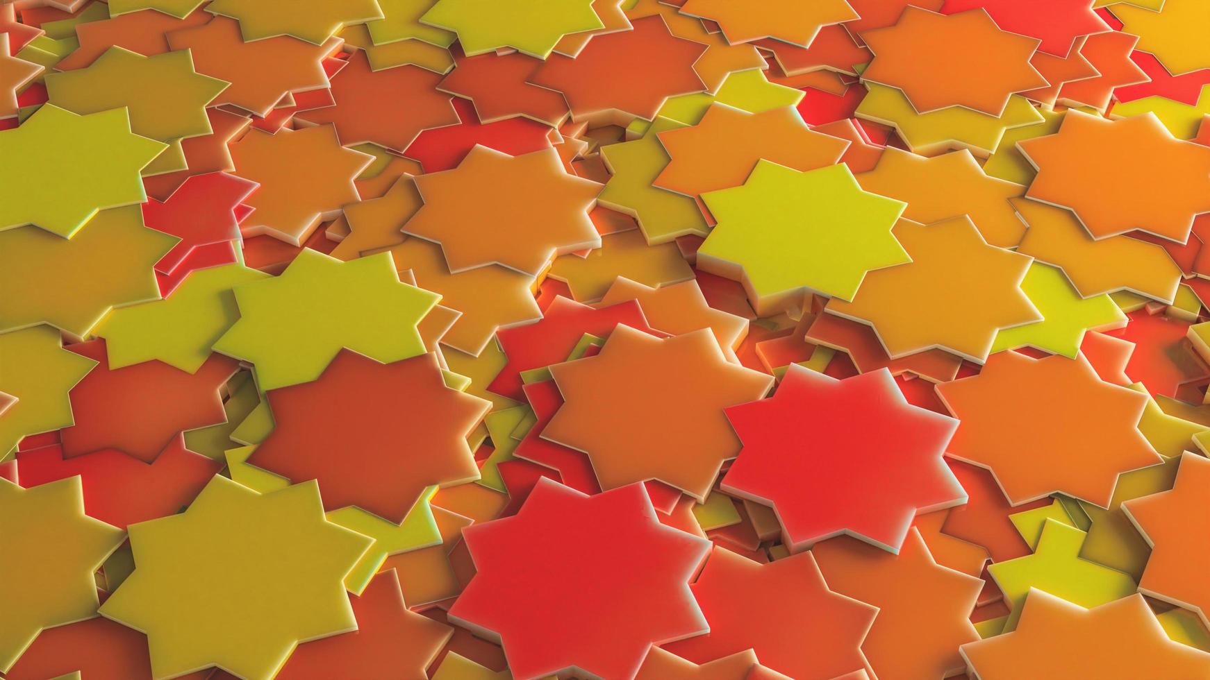 3D Background Abstract 8 Point Star pattern texture photo