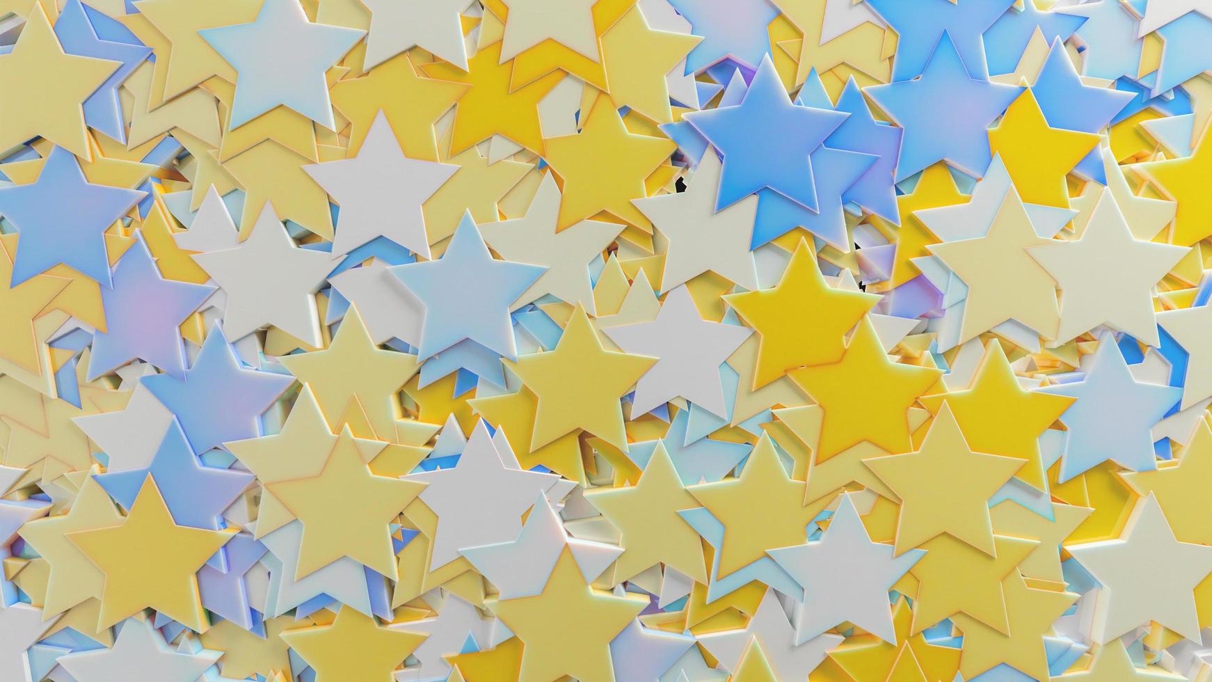 3D Background Abstract 5 Point Star pattern texture photo