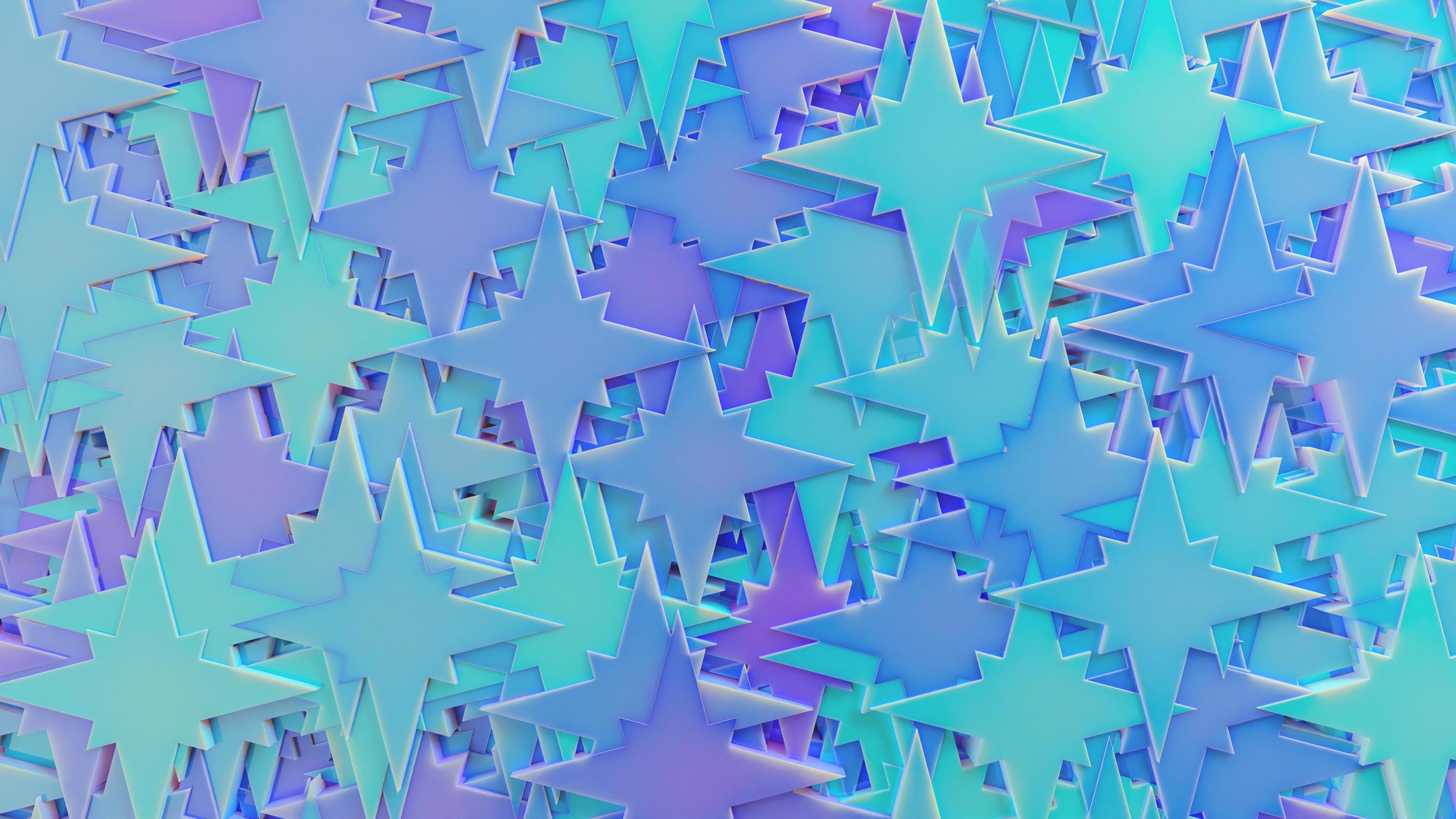 3D Background Abstract 4 Point Star pattern texture 10355642 Stock