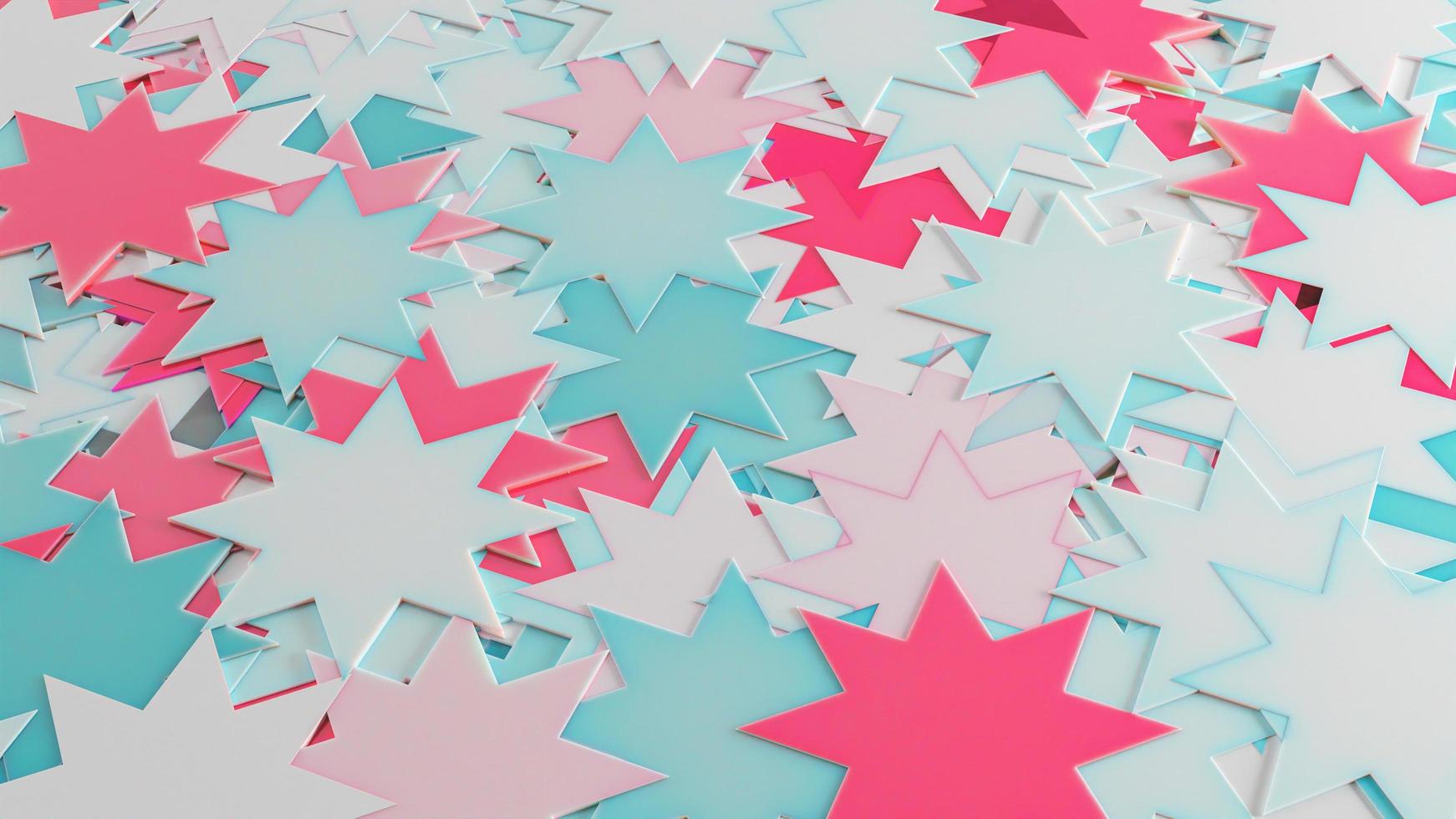 3D Background Abstract 8 Point Star pattern texture photo