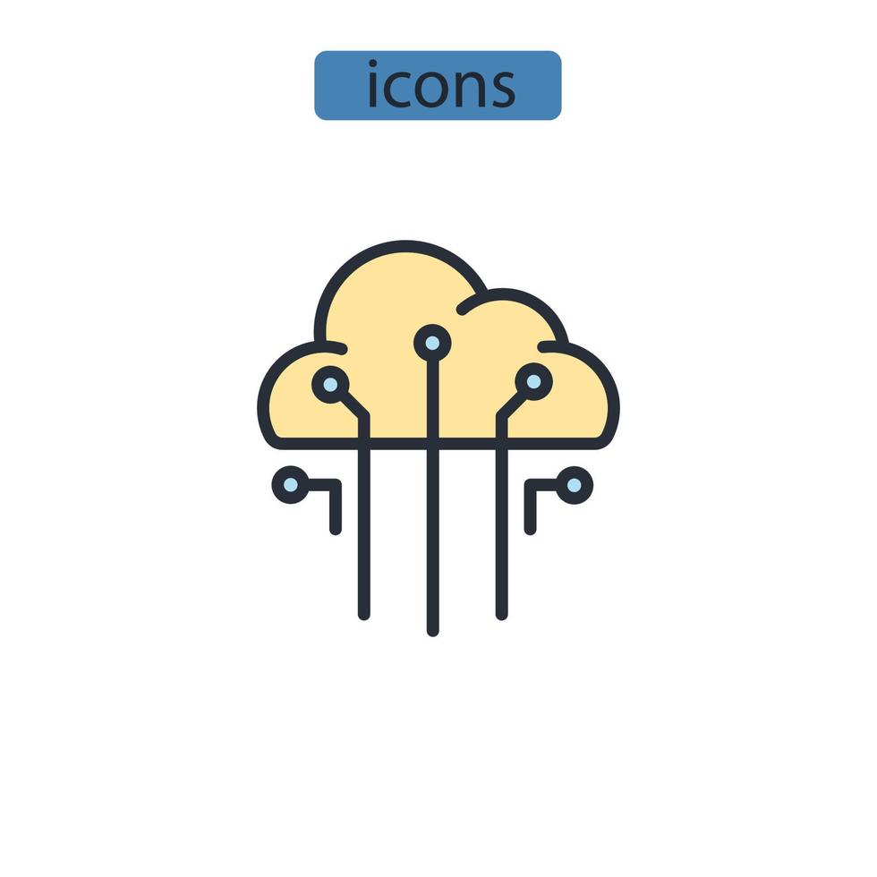 Internet of Things icons  symbol vector elements for infographic web