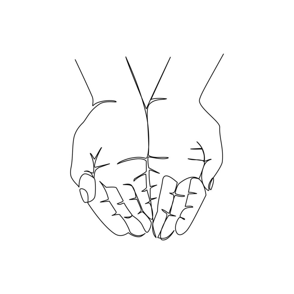 Vector illustration hand drawn in line art style