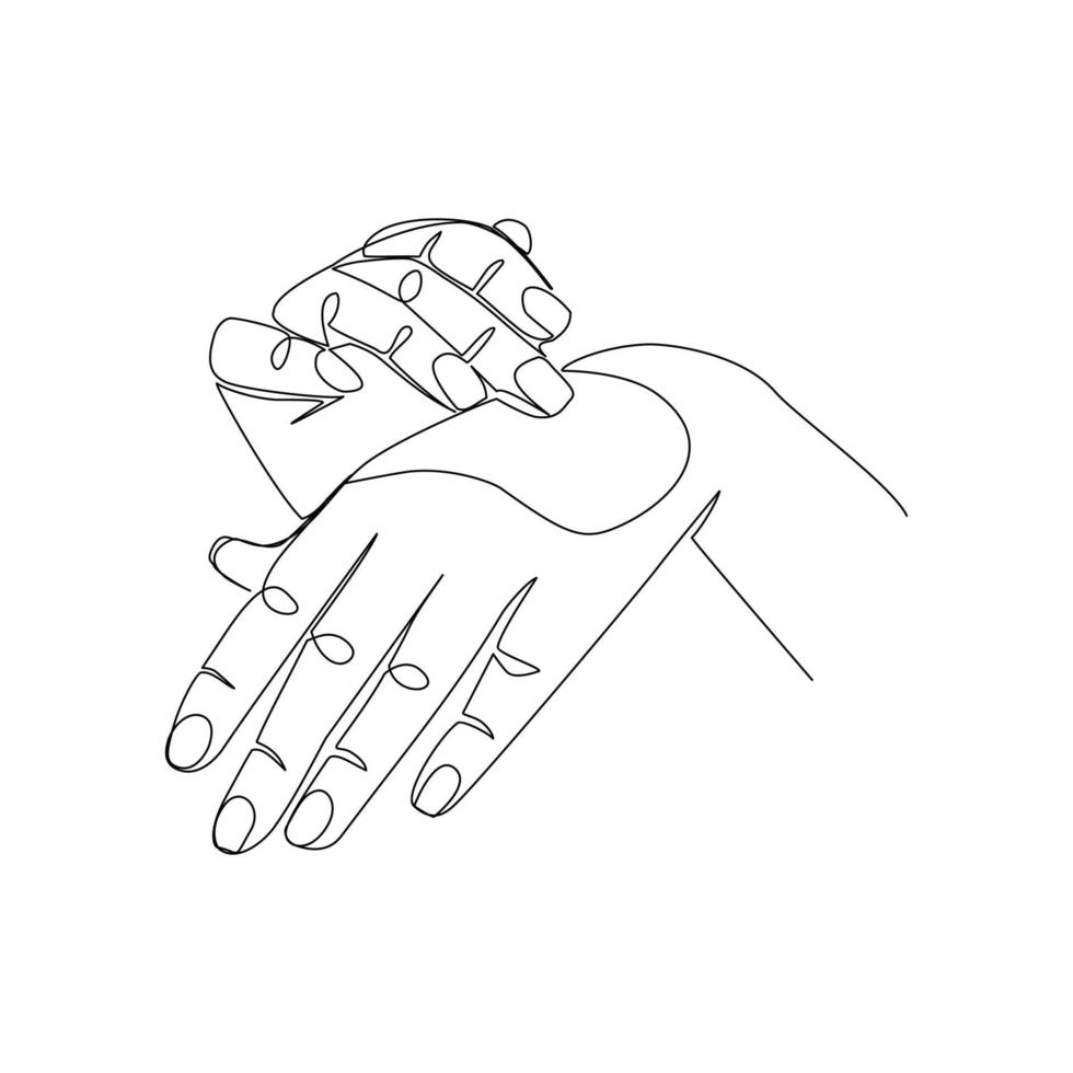 Vector illustration hand drawn in line art style