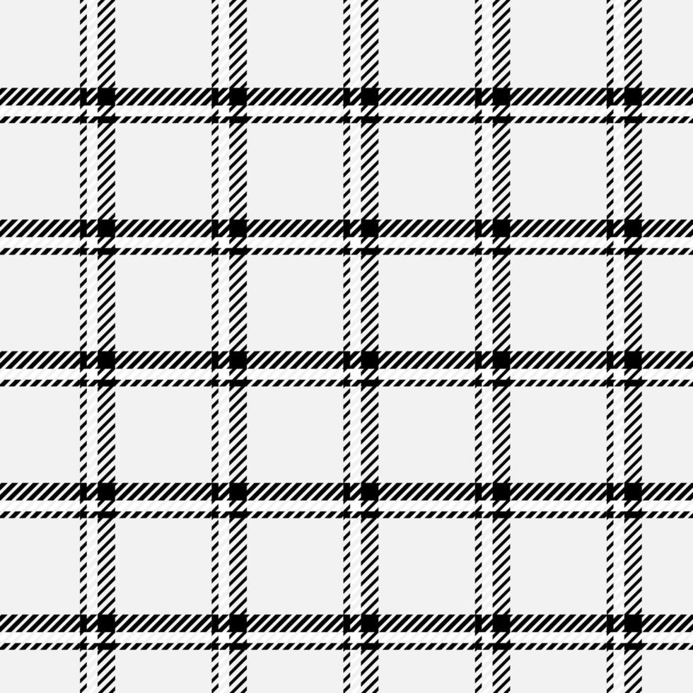 Plaid check patten in brown navy, gray,black and white.Seamless fabric texture for print. vector