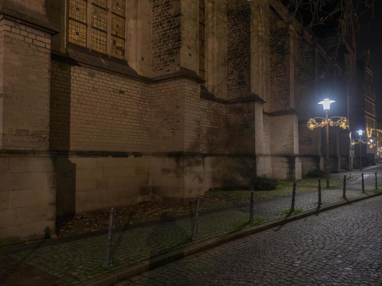 tiempo de navidad en bocholt en alemania foto