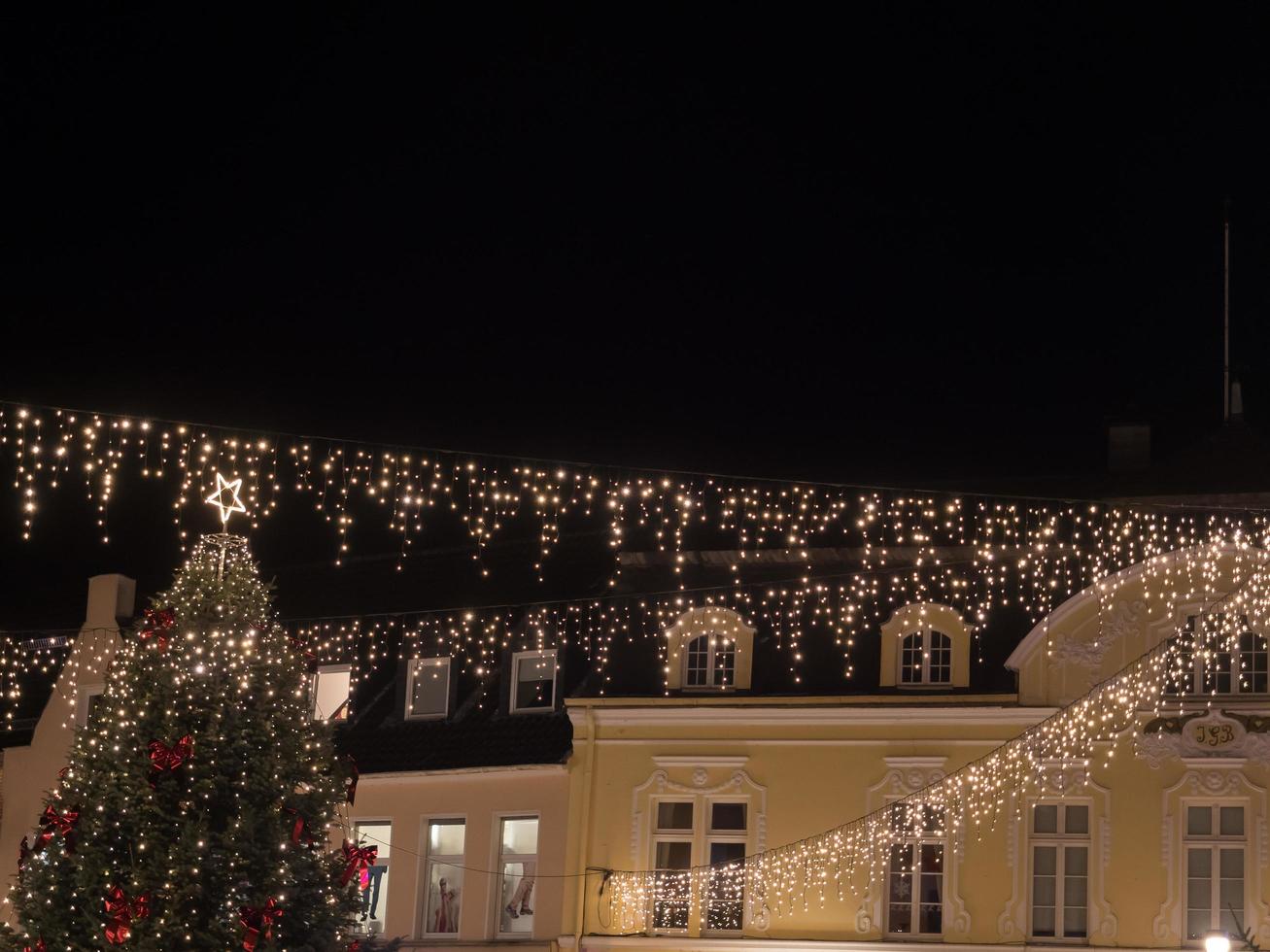 tiempo de navidad en ahaus en westfalia foto