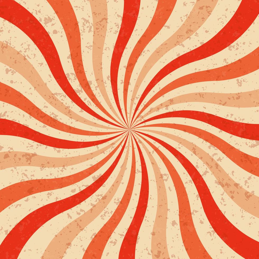 Psychedelic retro groove background vector