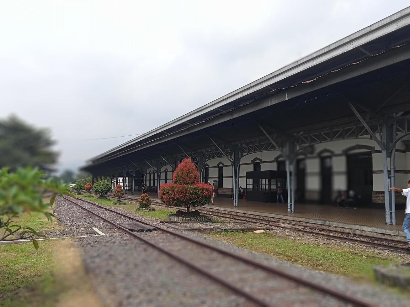 train station yard photo