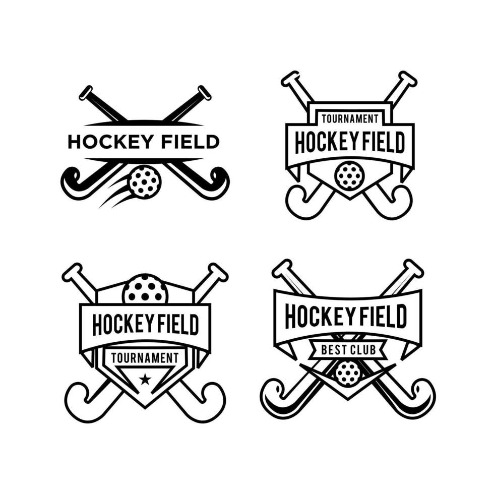 la insignia del logotipo del deporte de hockey sobre hielo americano 10357835 Vector en Vecteezy