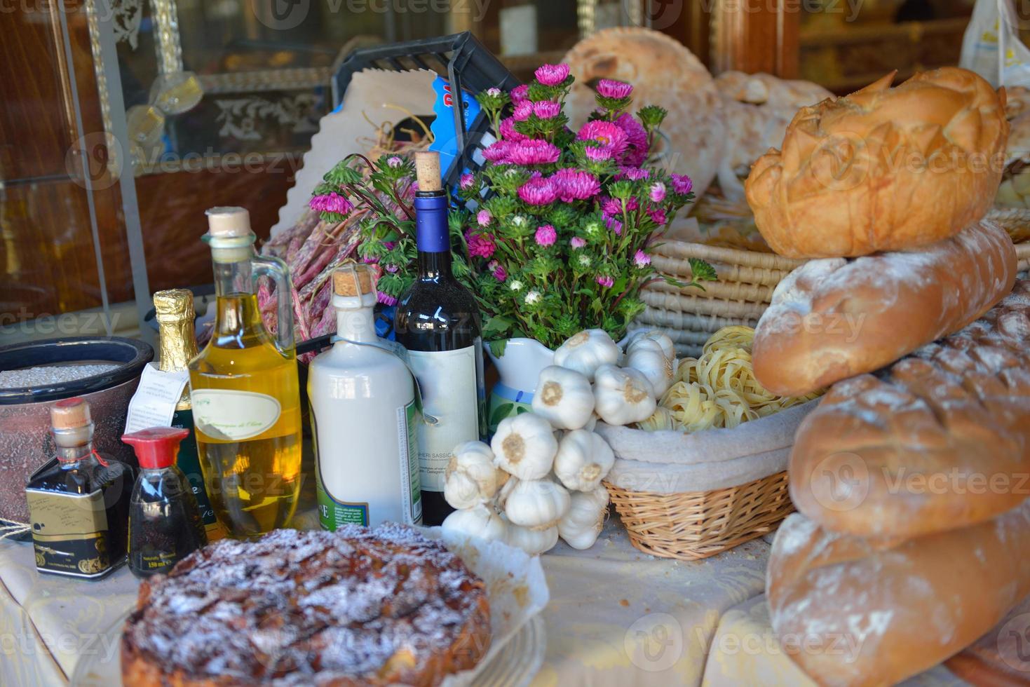 catering comida buffet interior en restaurante de lujo foto