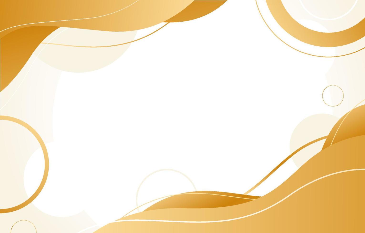 Gold and White Background Concept vector