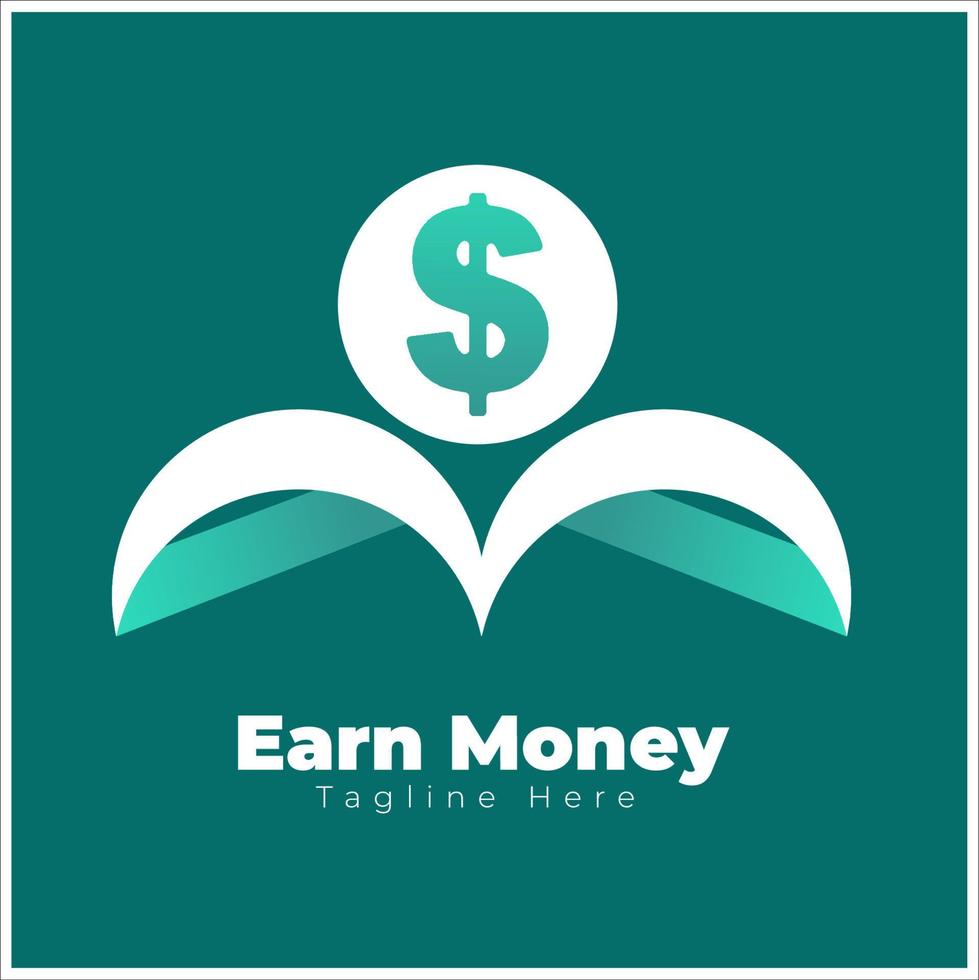 earn money logo vector