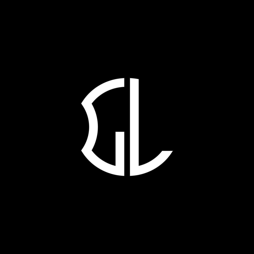 Diseño creativo de logotipo de letra ll con gráfico vectorial, diseño de logotipo abc simple y moderno. vector