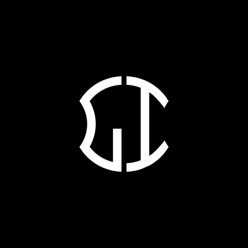 diseño creativo del logotipo de la letra li con gráfico vectorial, diseño de logotipo abc simple y moderno. vector