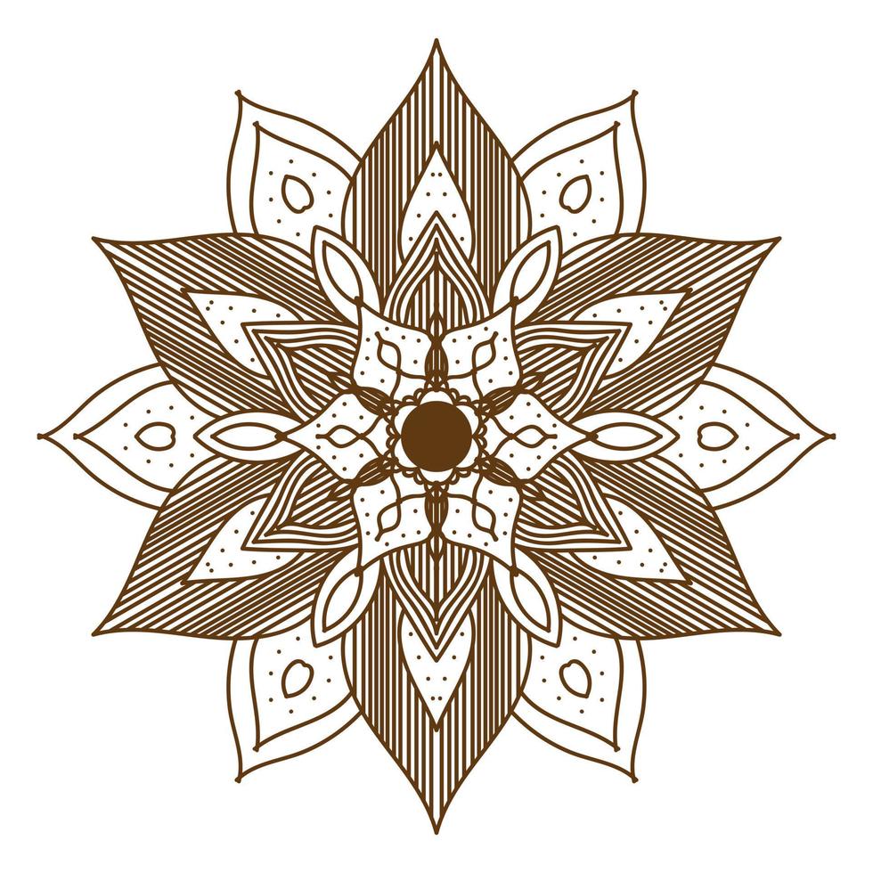 Mandala Art Design, vector file.