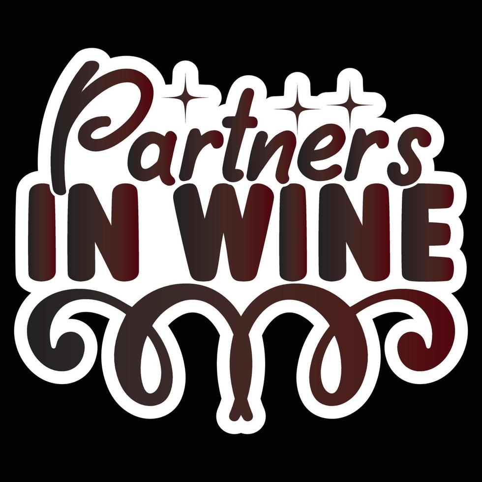Best Of Wine Sticker Design And Download Vector File.