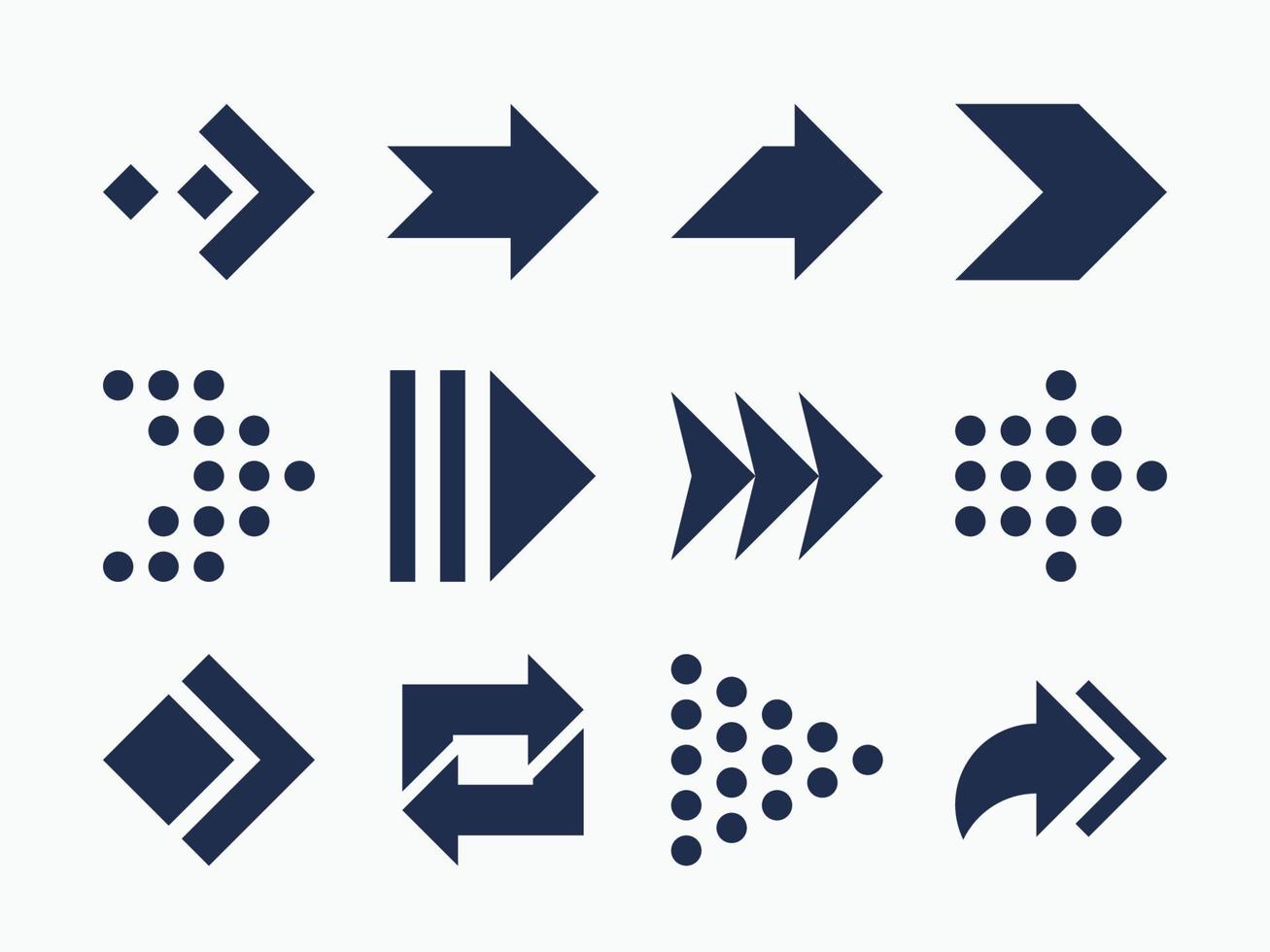 Arrow Icon Set vector