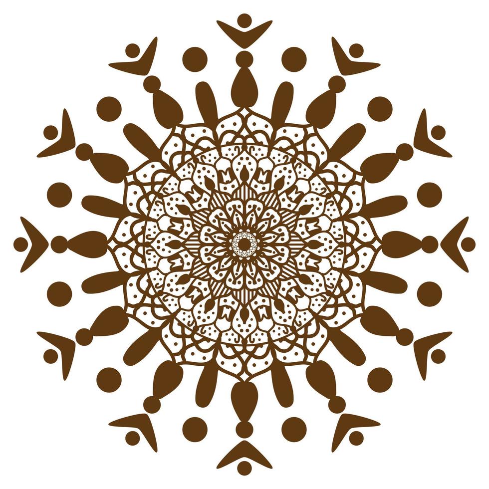 Mandala Art Design, vector file.