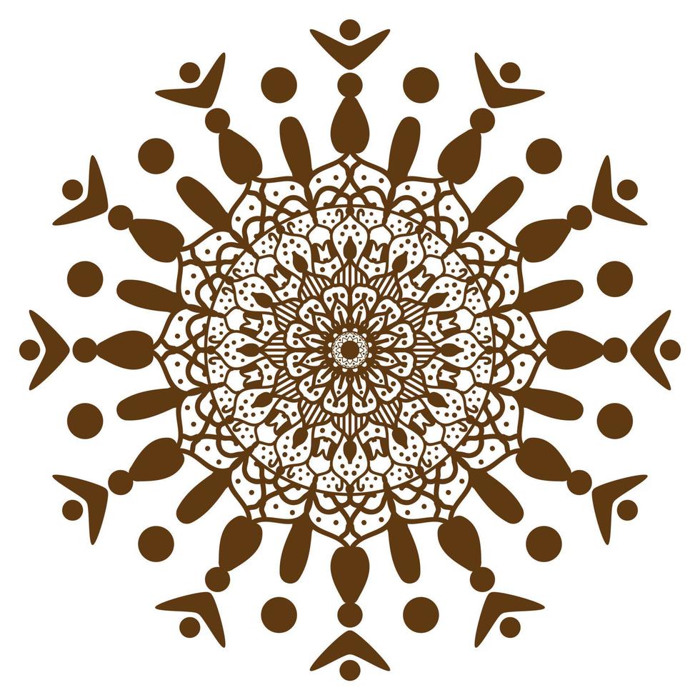 Mandala Art Design, vector file.