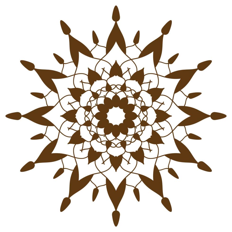 Mandala Art Design, vector file.