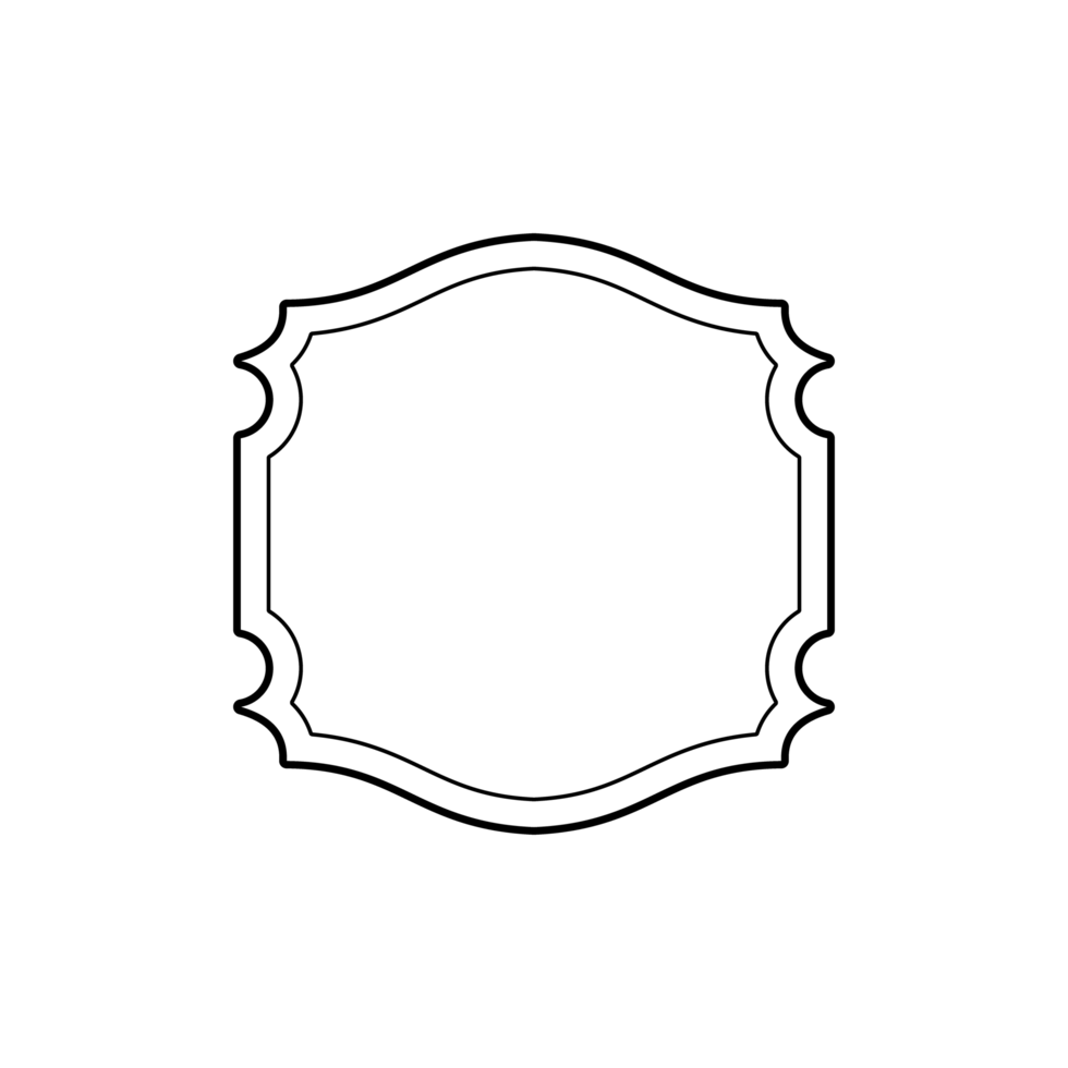 vintage label icon png transparent