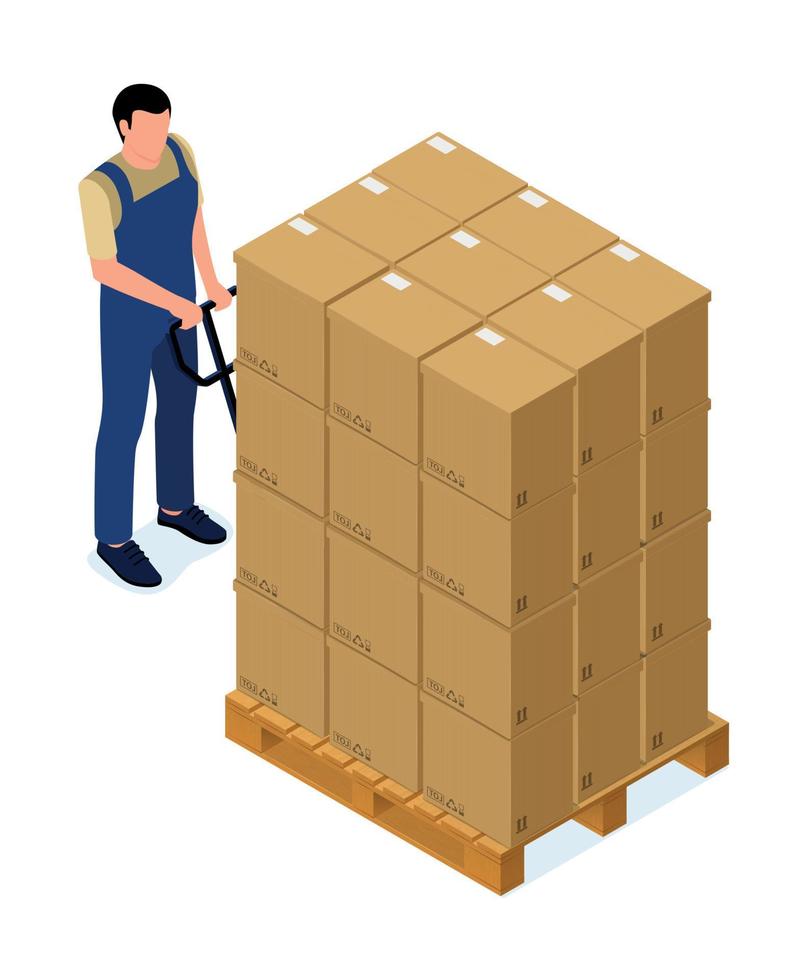 Isometric Delivery Composition vector