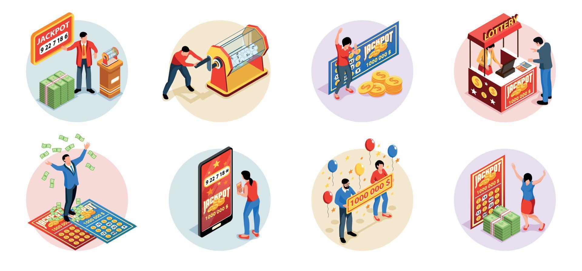 Isometric Lottery Compositions vector