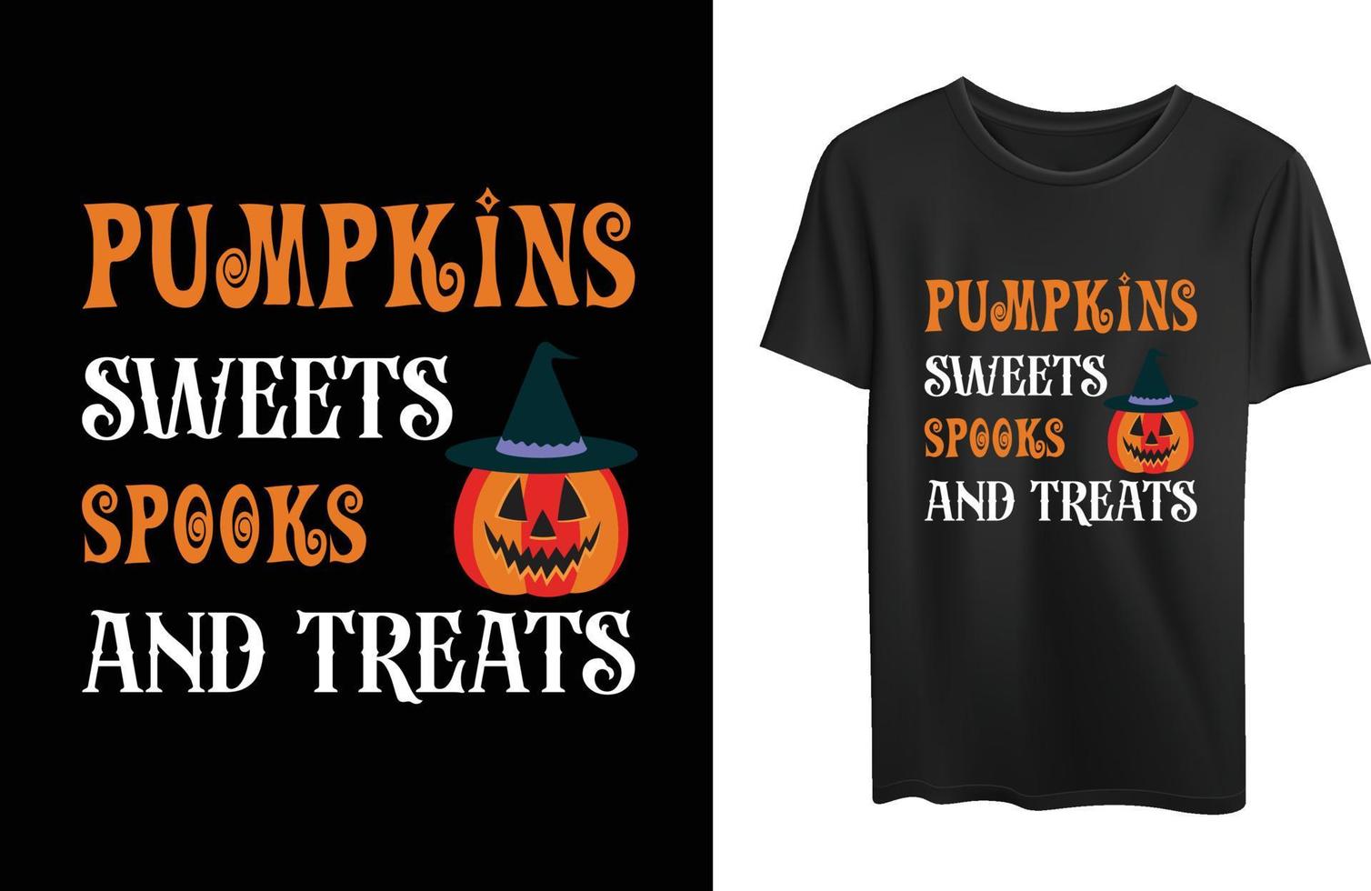 camiseta de tipografía de vector de halloween