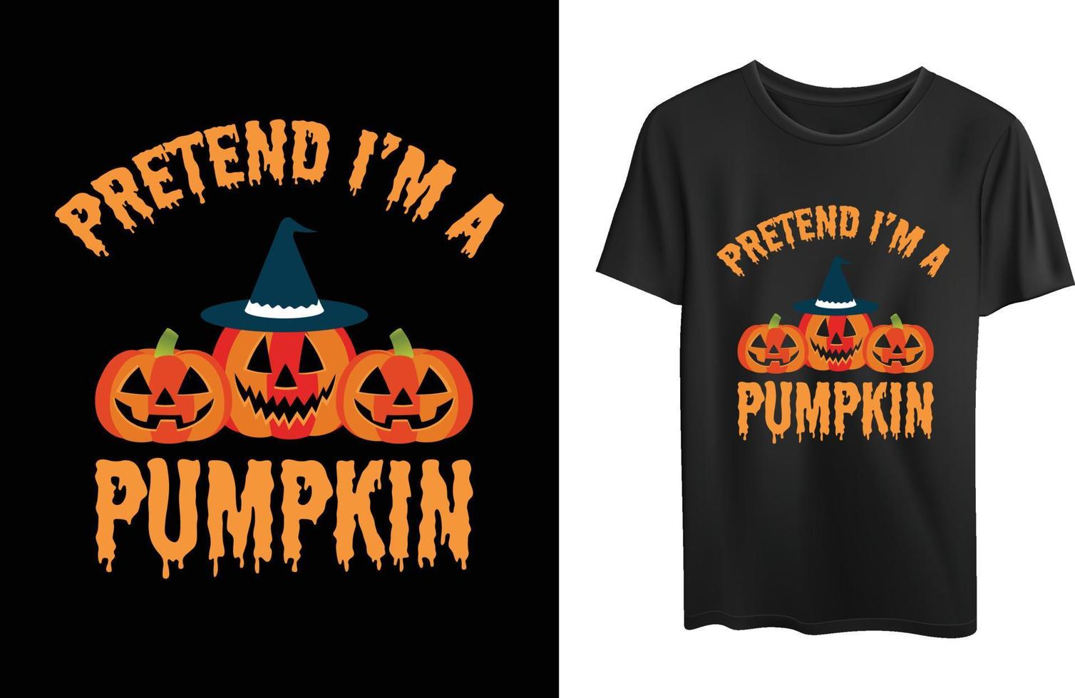 Halloween Vector Typography T shirt