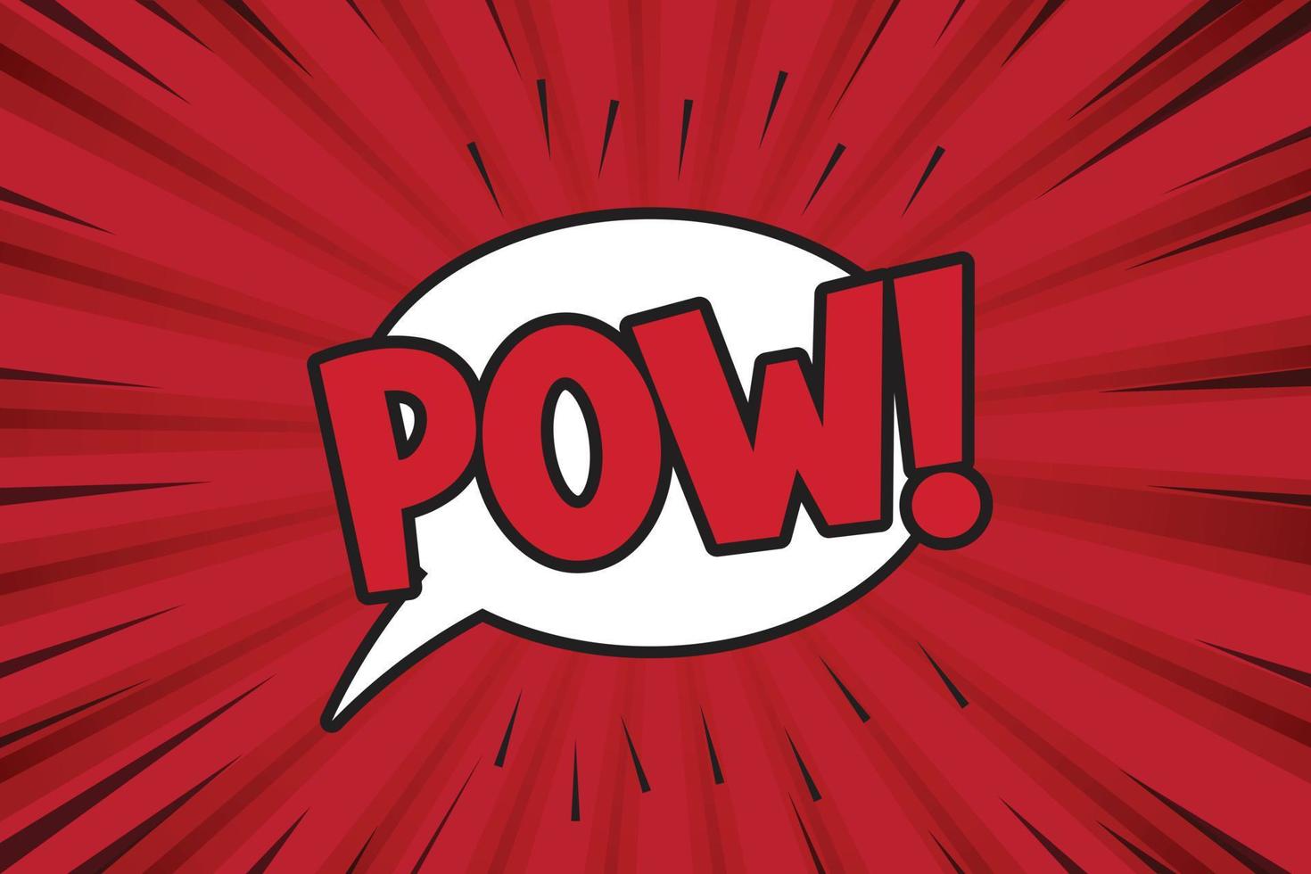 Comic book text effect cartoon and pop art text style background vector