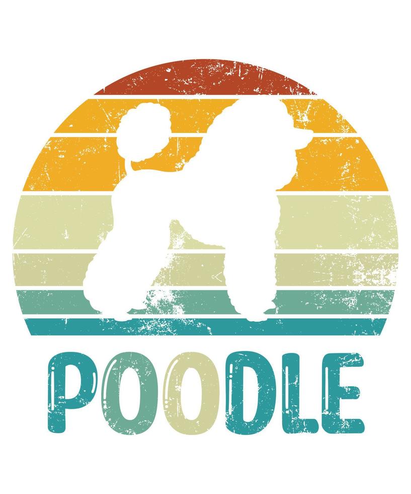 Vintage Poodle T Shirt Funny Poodle Gift Gift For Dog Lover Vintage Poodle T Shirt Funny Poodle Gift Gift For Dog Lover