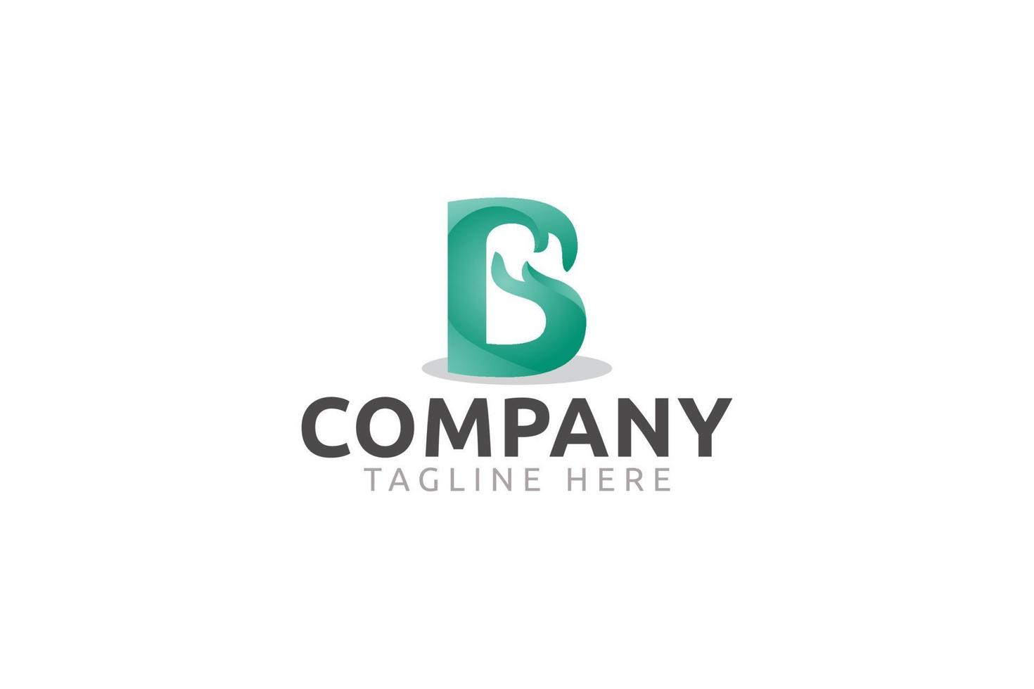 letter B Care logo with a combination of letter B and hands for any business, especially for charity, help, servicey, healthy care,community, etc. vector