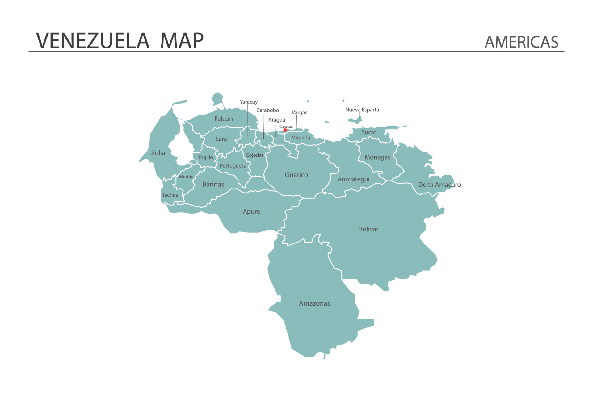Ciudades y capitales de venezuela