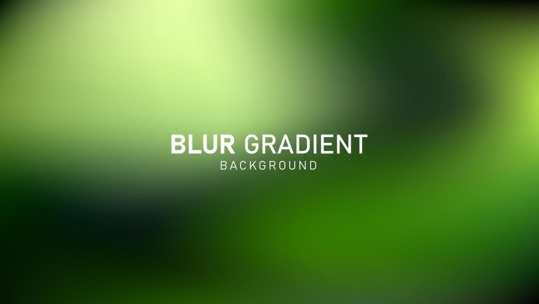 Colorful modern gradient blur background design vector