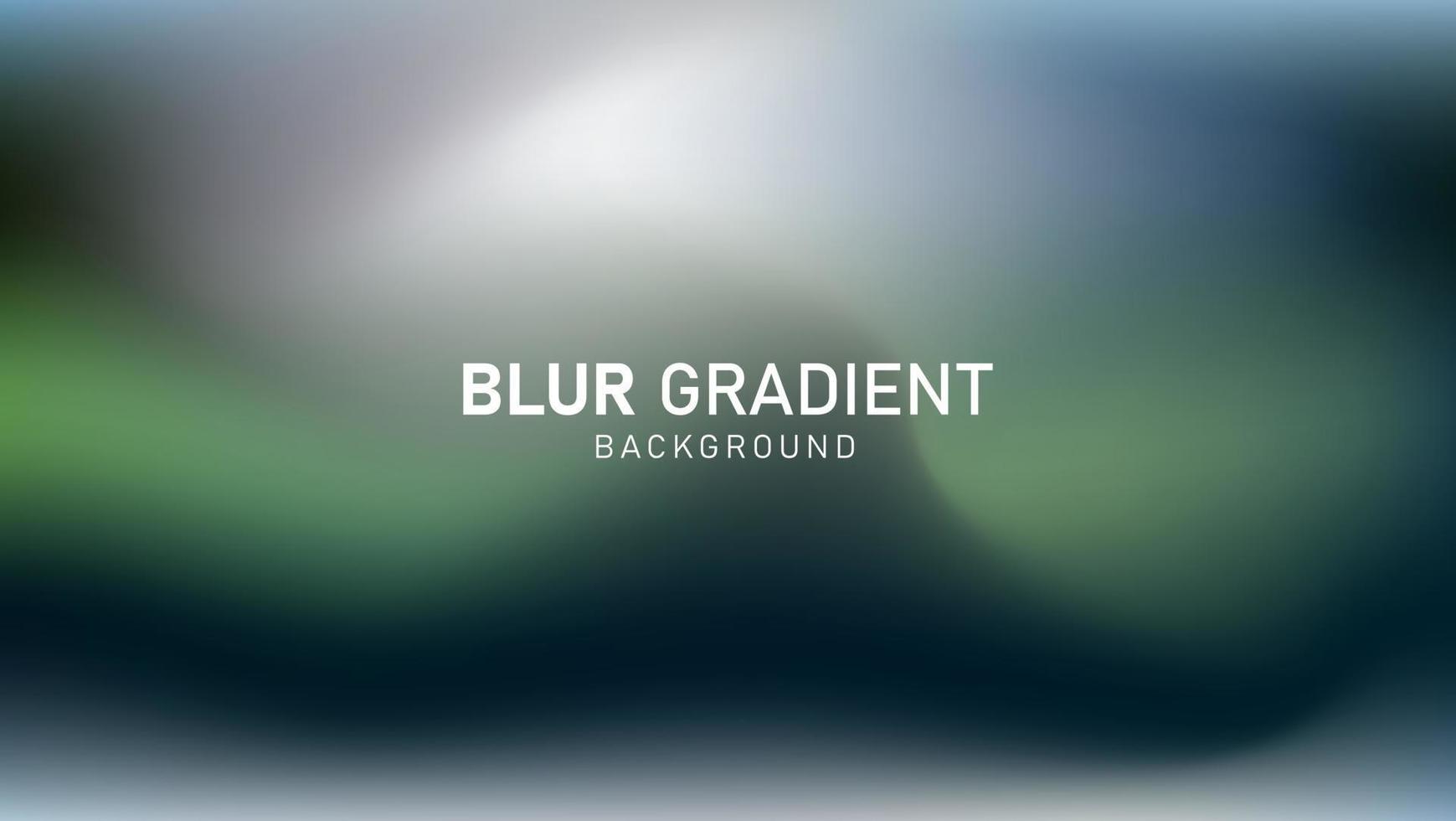 Colorful modern gradient blur background design vector