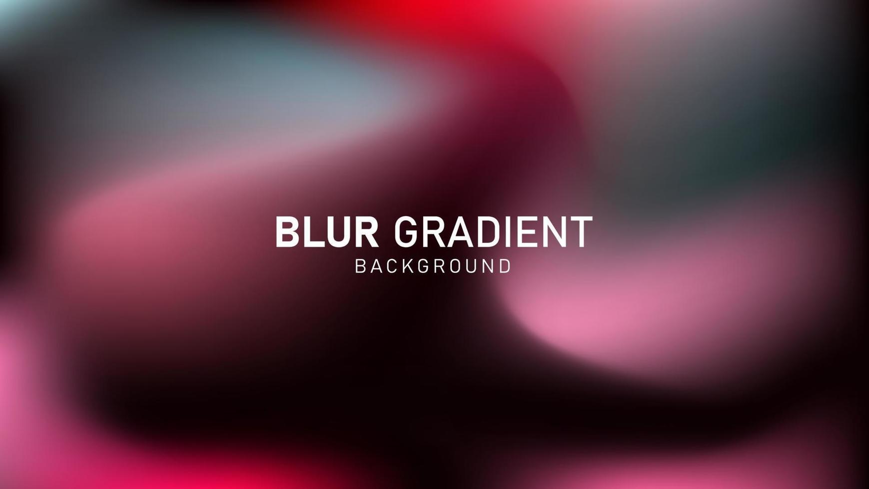 Colorful modern gradient blur background design vector