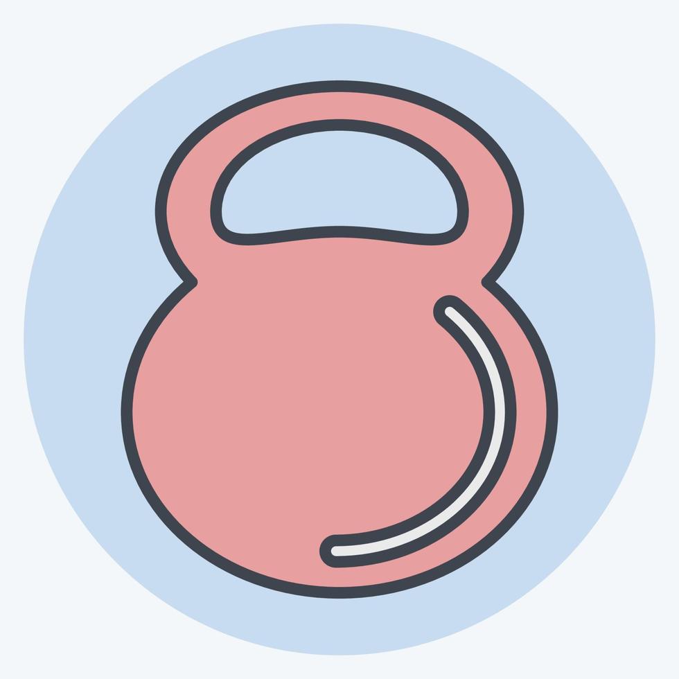 Icon Measuring. suitable for education symbol. color mate style. simple design editable. design template vector. simple illustration vector