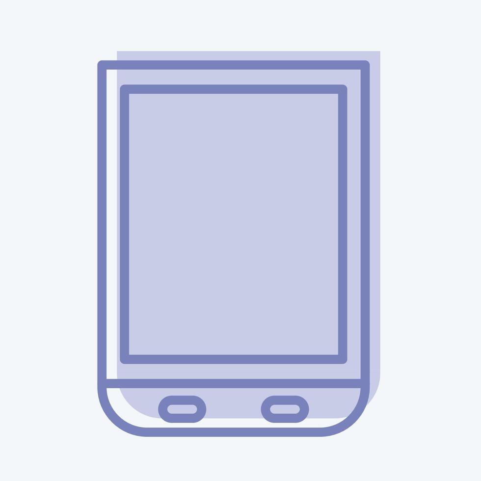 Icon Scanner. suitable for Computer Components symbol. two tone style. simple design editable. design template vector. simple illustration vector