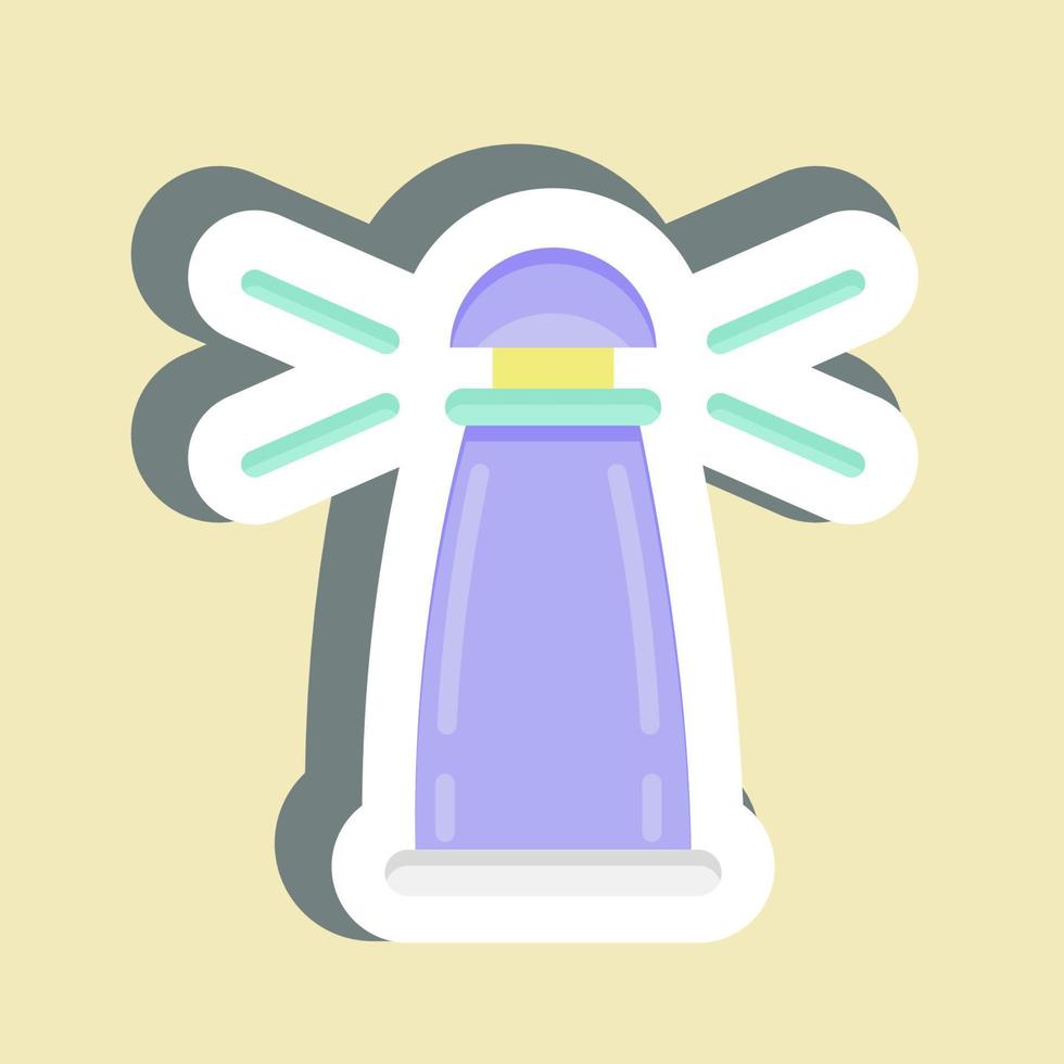 Sticker Lighthouse. suitable for education symbol. simple design editable. design template vector. simple illustration vector