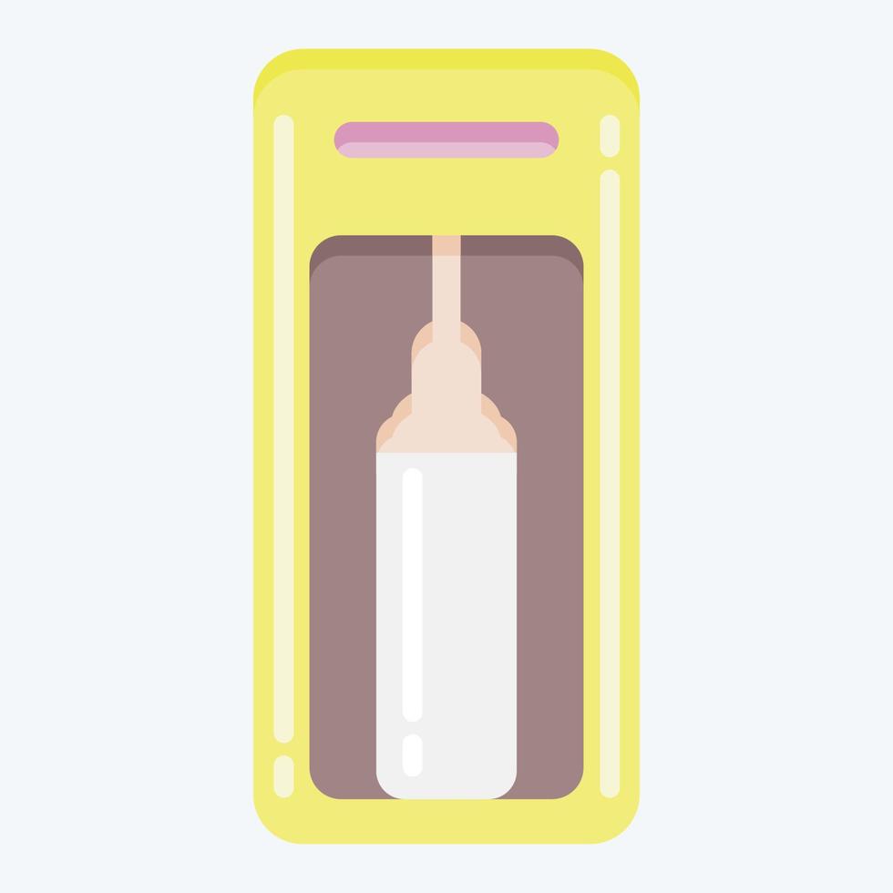 icono de máquina de refrescos. adecuado para el símbolo de electrodomésticos de cocina. estilo plano diseño simple editable. vector de plantilla de diseño. ilustración sencilla