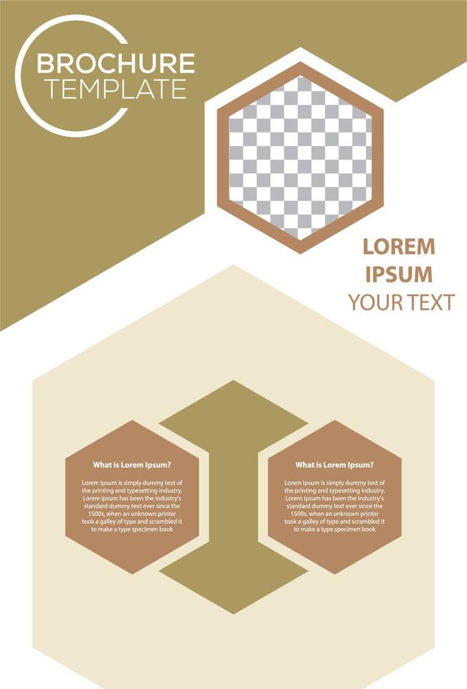 Template vector design for Brochure, Annual Report, Magazine, Poster, Corporate Presentation, Portfolio, Flyer, layout